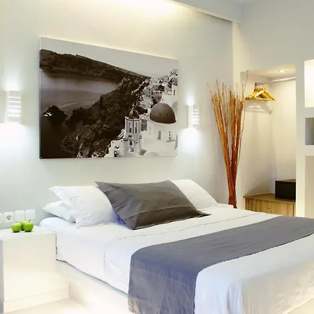 Beachfront Apartmán Perissa (Santorini)